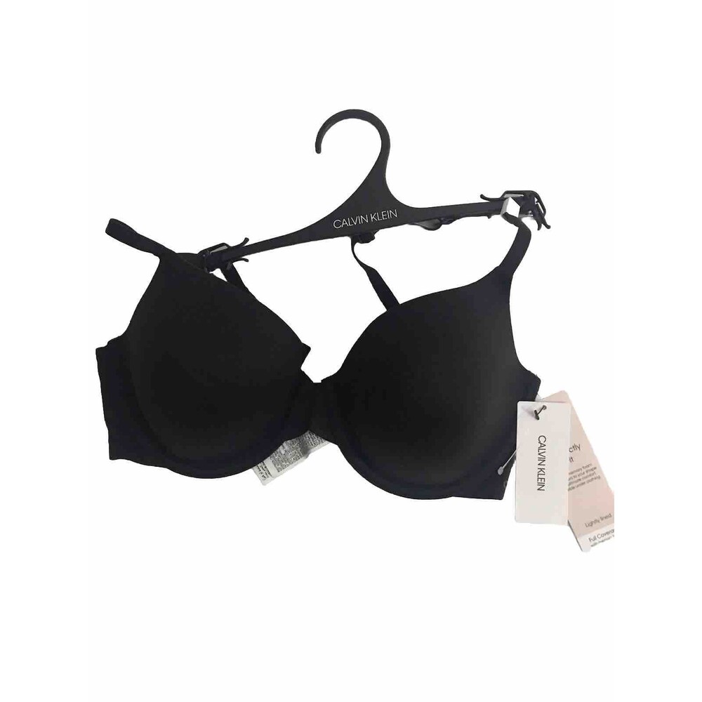 Calvin Klein  Perfectly Fit Women’s Black Bra Size 30DD  F3837